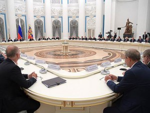 21 сентября 2017 года Президент РФ Владимир Путин провел в Кремле встречу с представителями российских деловых кругов и объединений. 