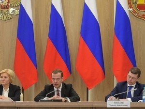 Президент РСПП Александр Шохин принял участие в совещании у Председателя Правительства РФ Дмитрия Медведева по ситуации на рынке труда